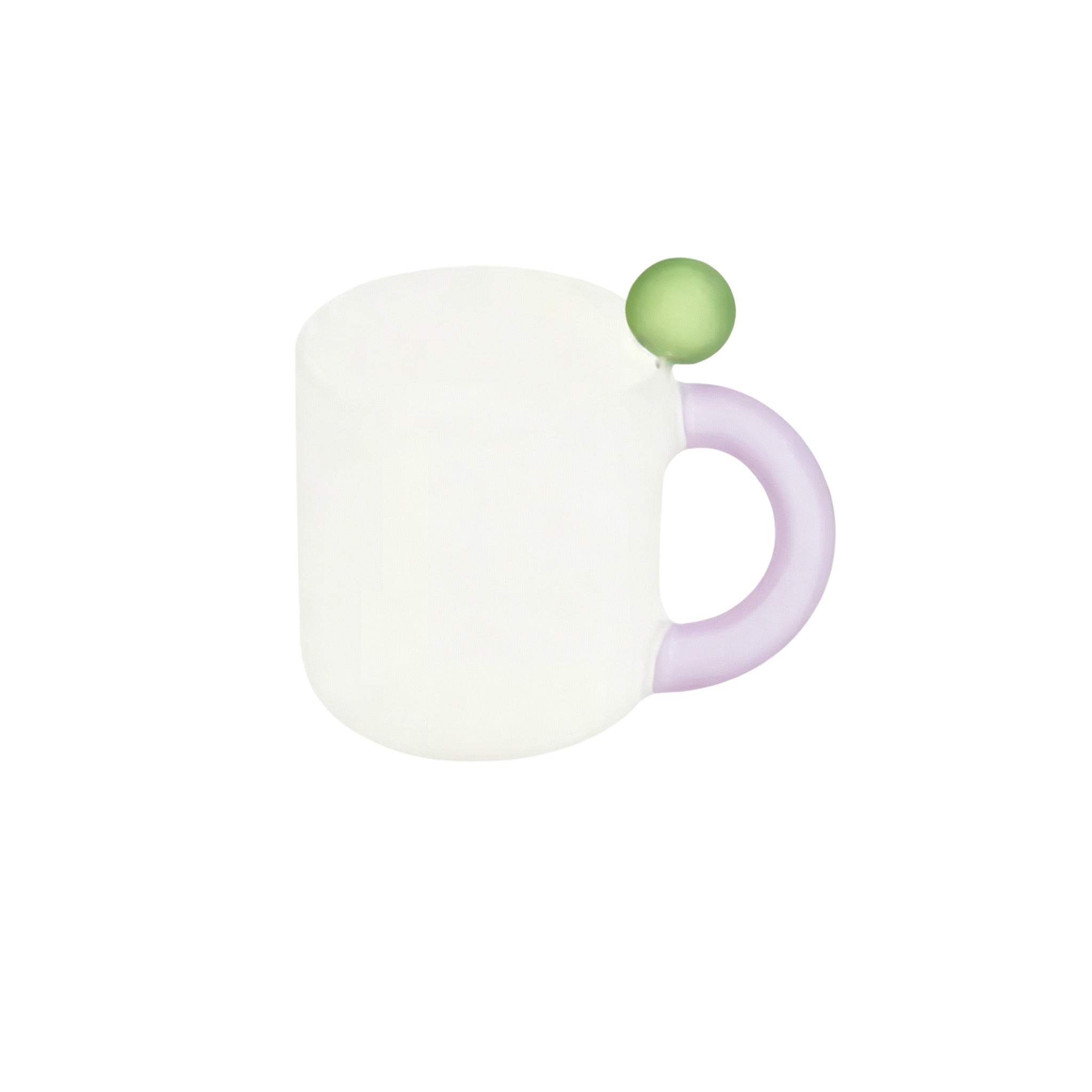 Handmade Colored Frosted Glass Cup