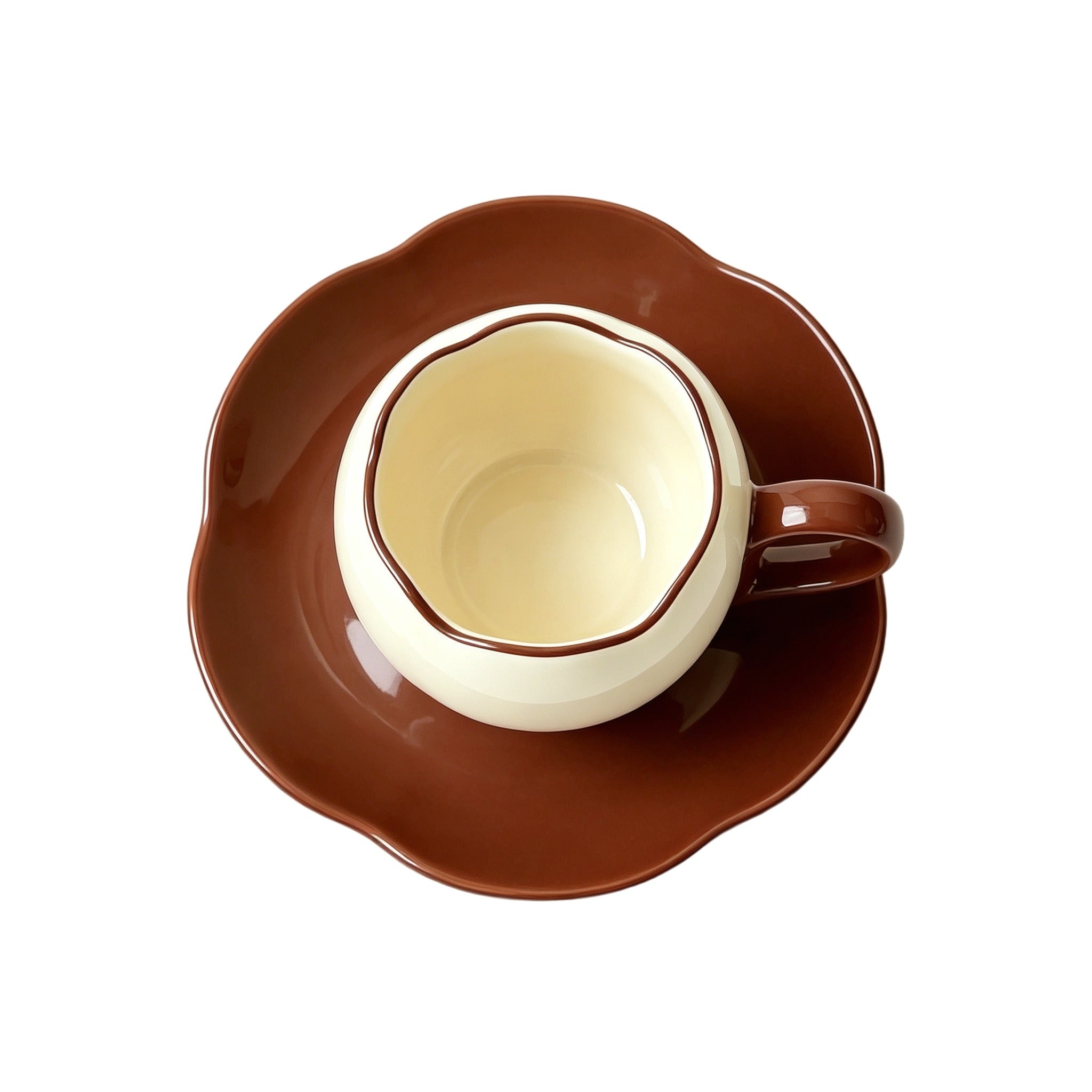 56一个9.9，一套（4个）39.9Tulip Ceramic Cup Set