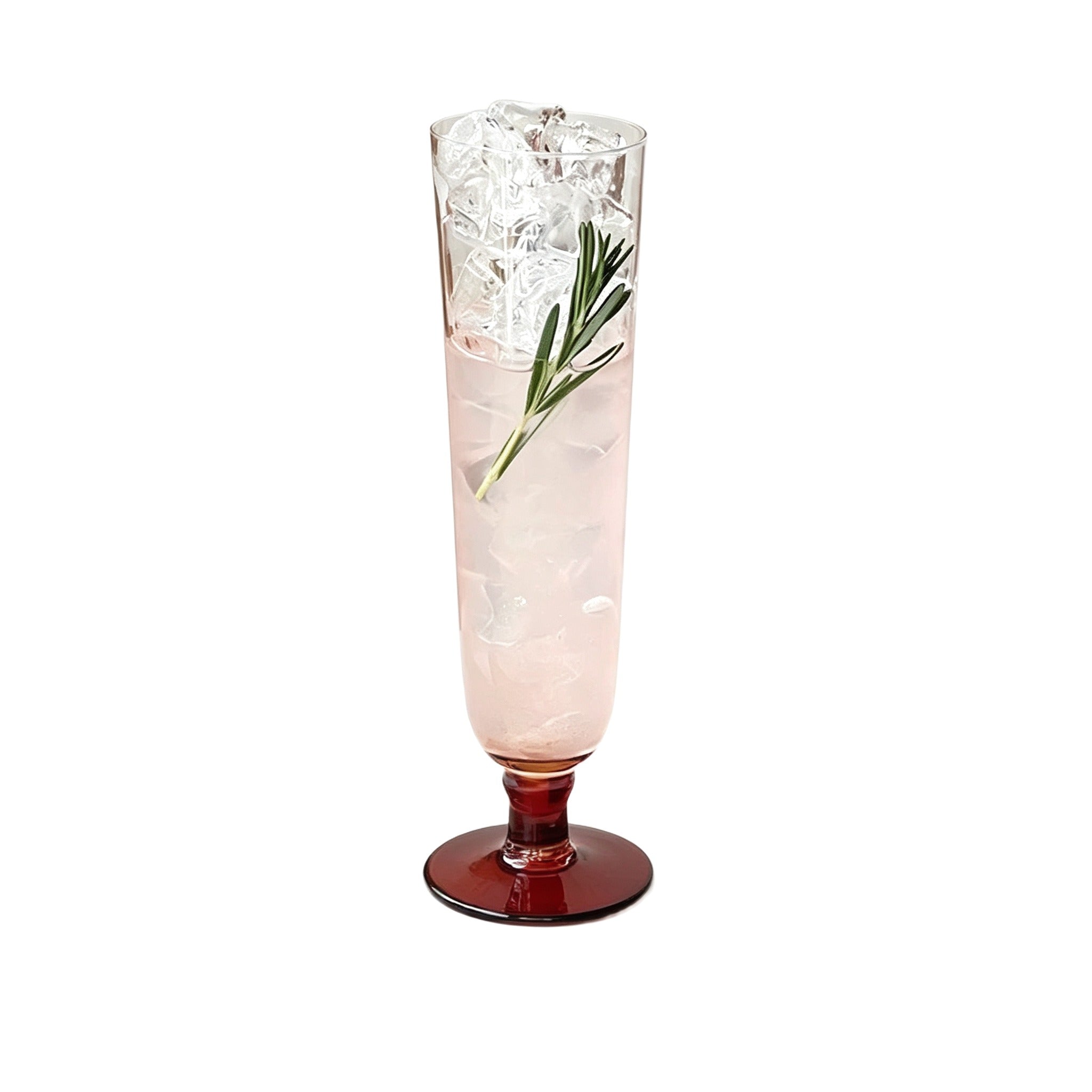 Amber Cocktail Glass Set