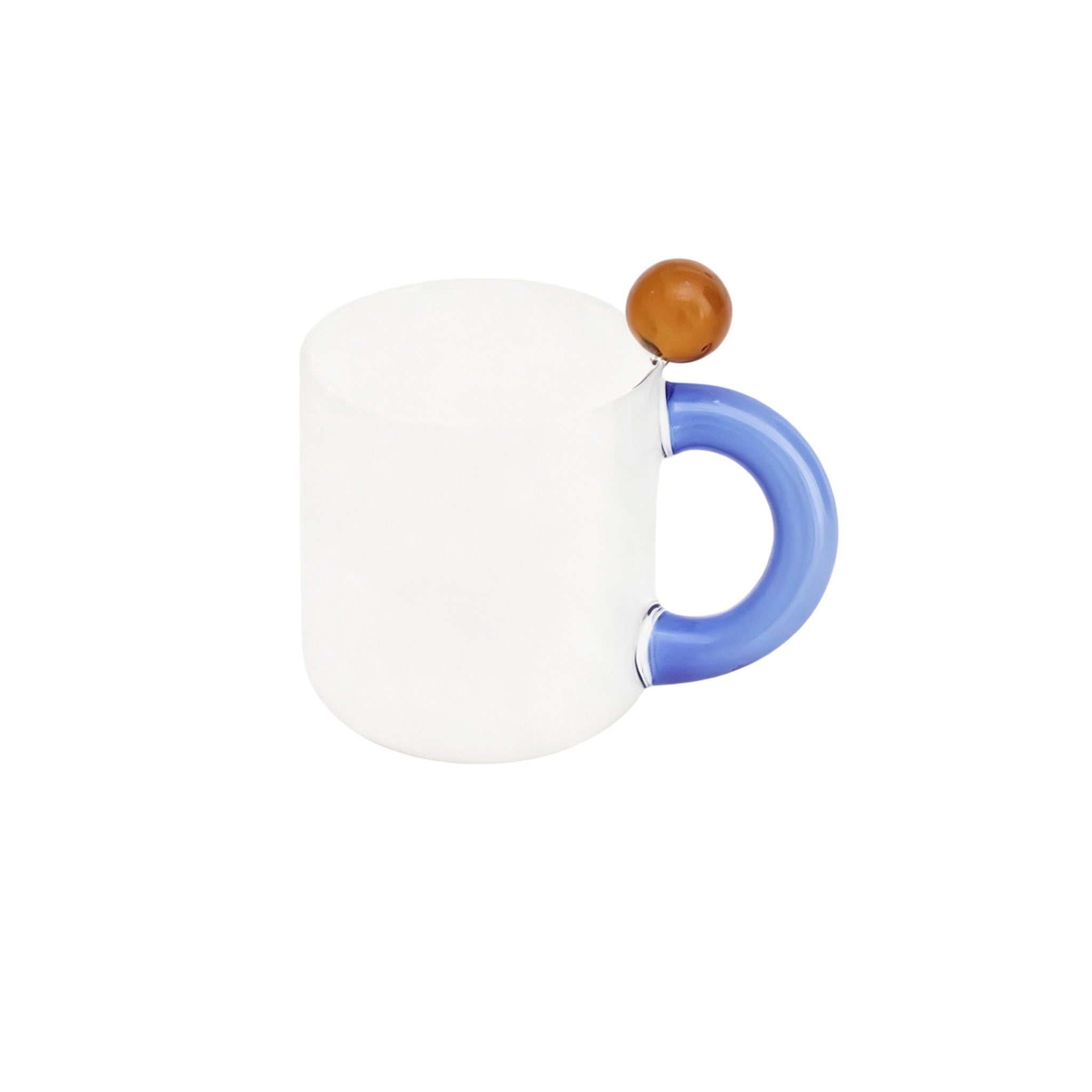 Handmade Colored Frosted Glass Cup